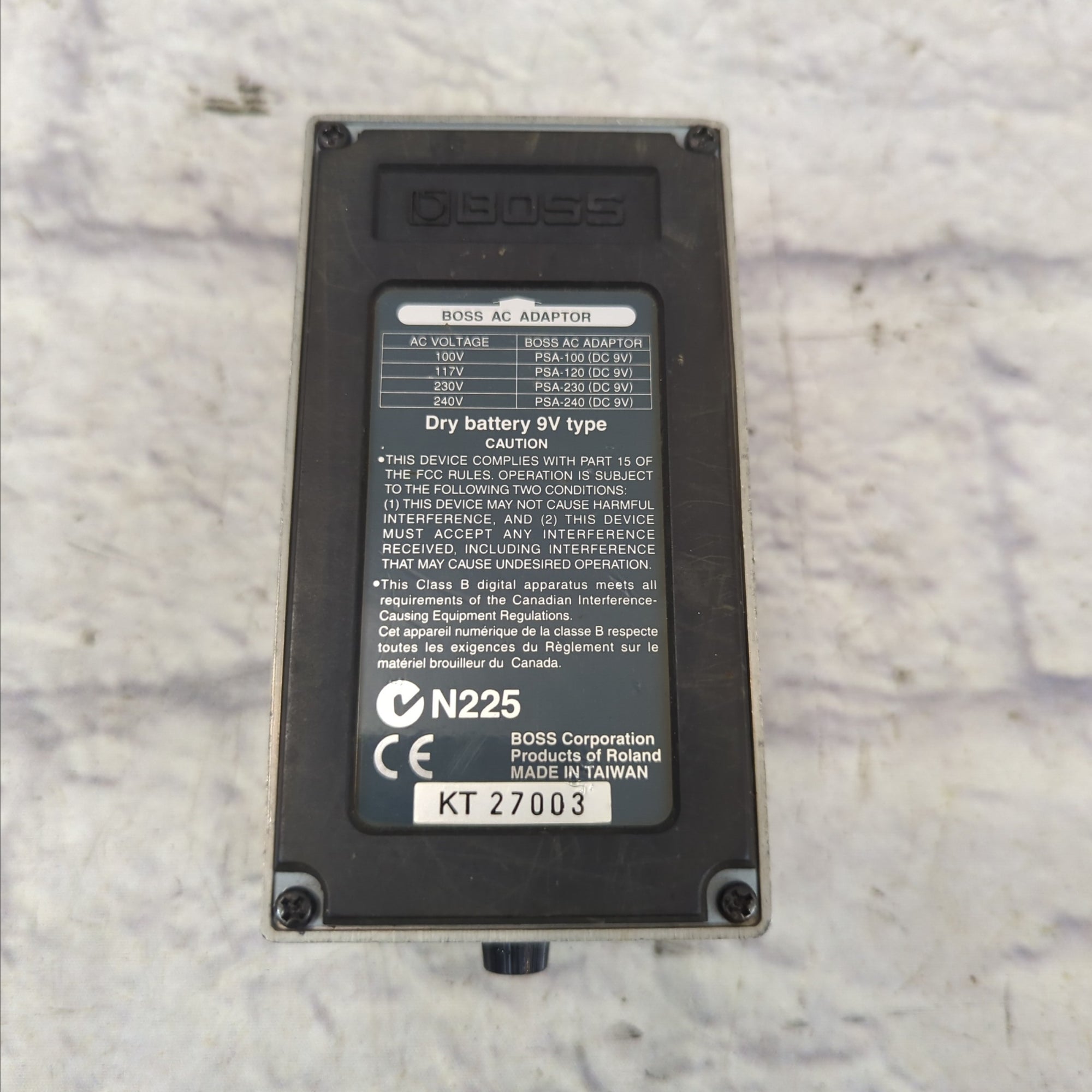 Boss TU-2 Guitar Tuner Pedal