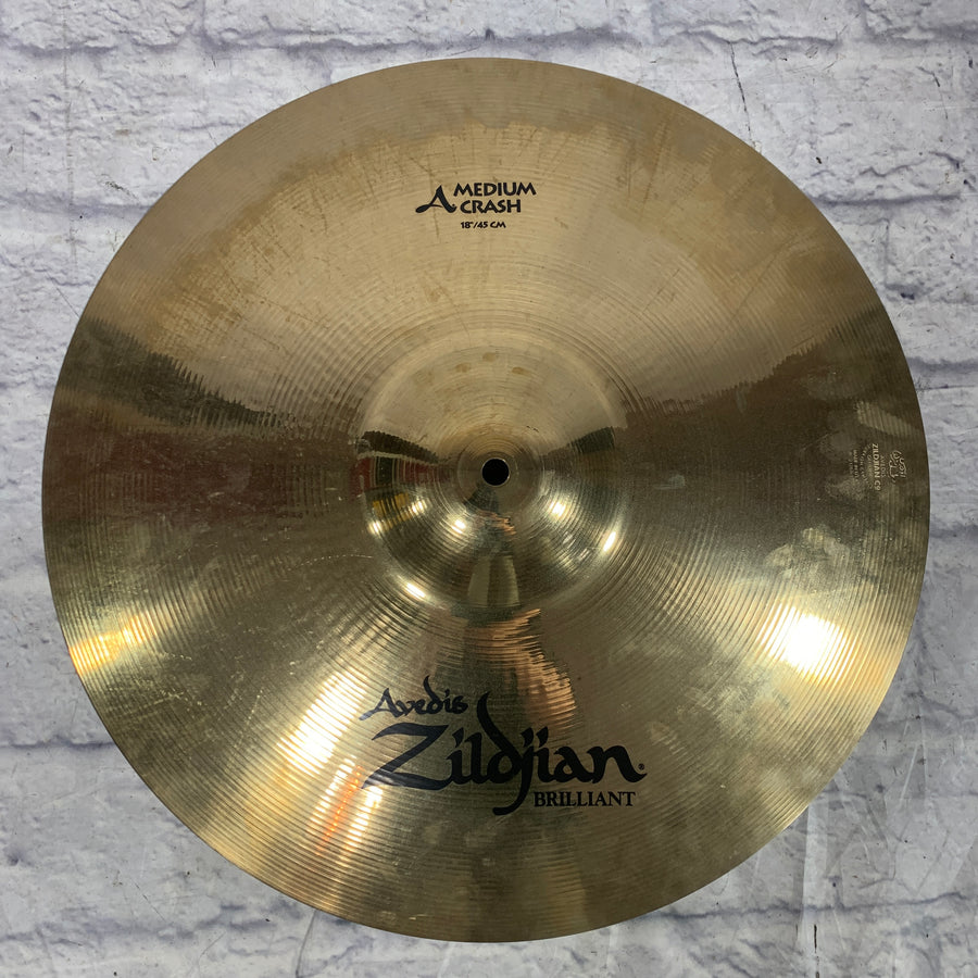 Zildjian Avedis Medium Crash 18 Brilliant Crash Cymbal