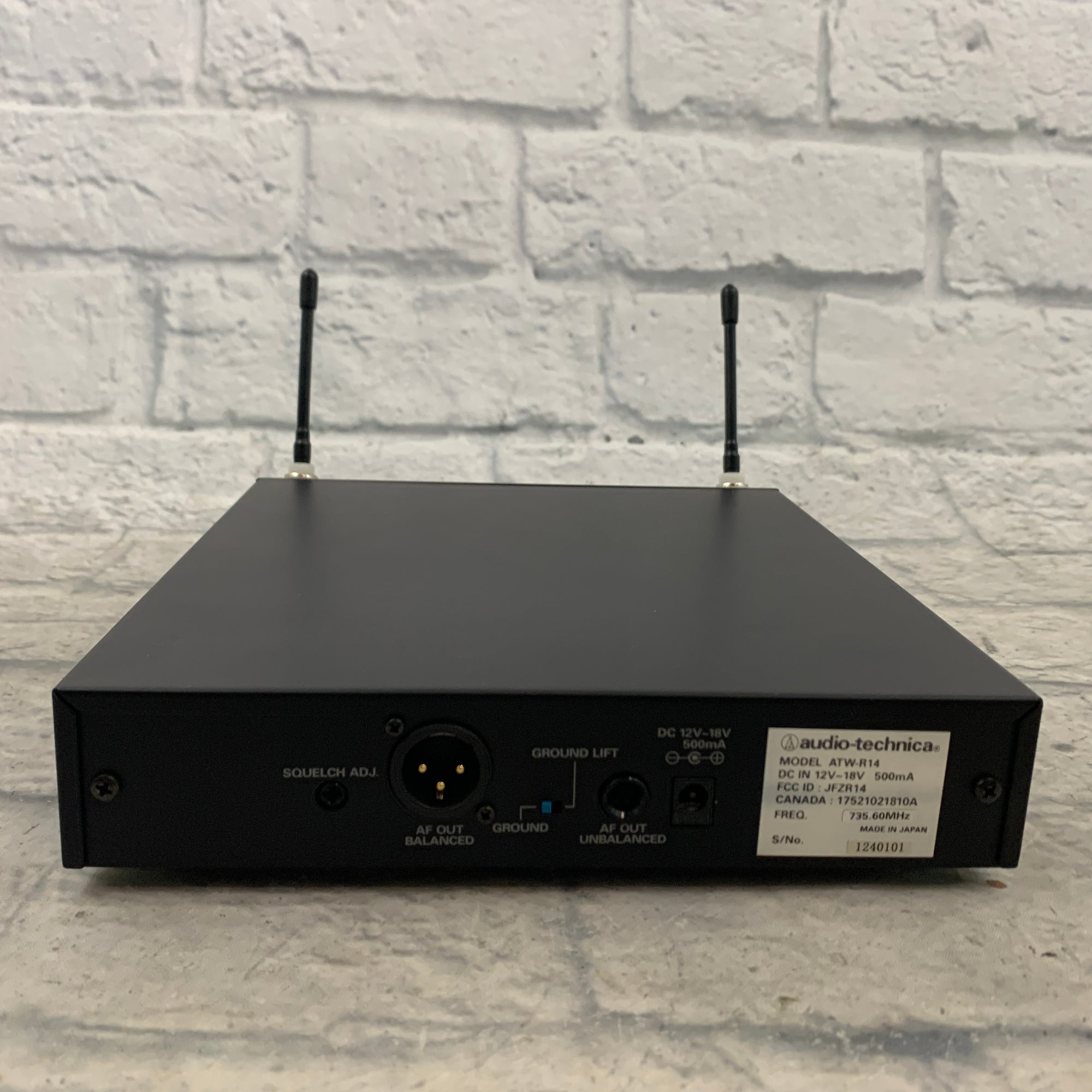 Audio-Technica 1400 Series Wireless UniPak Microphone System