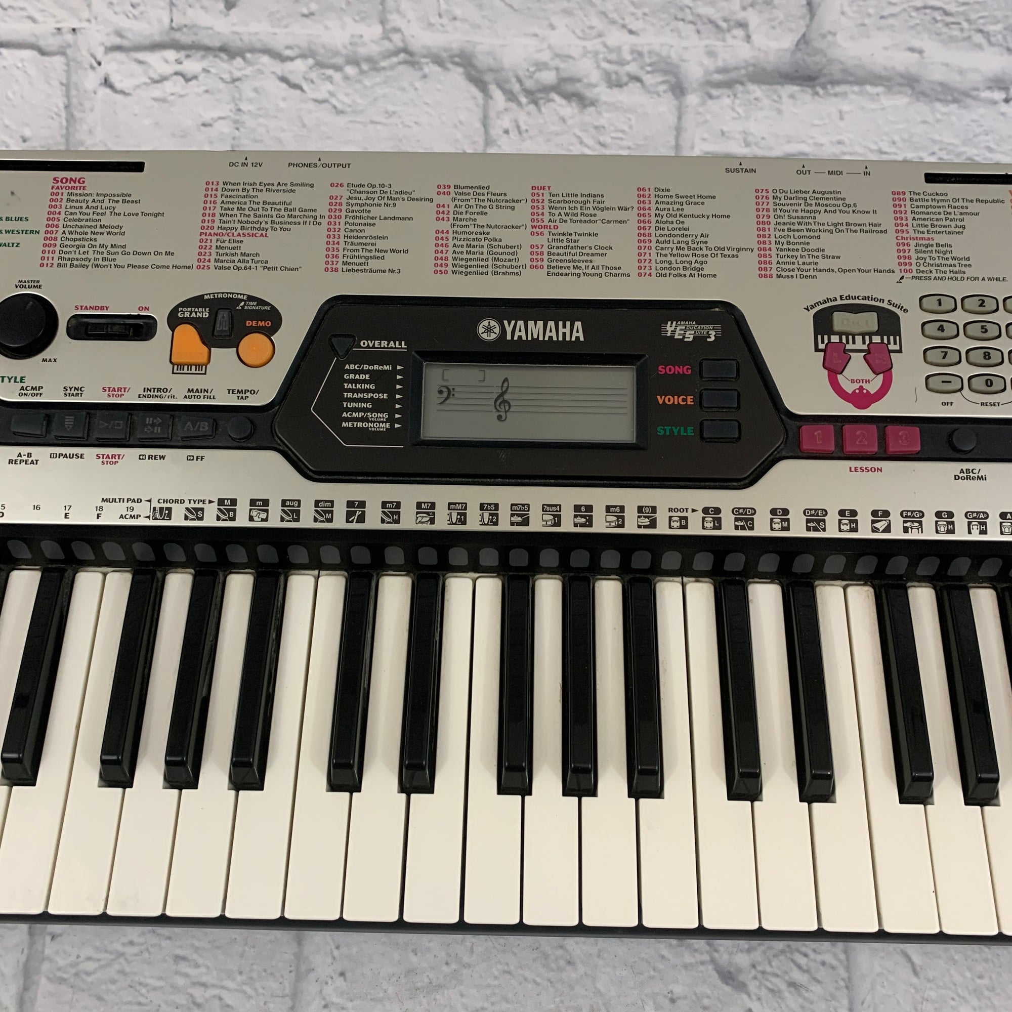 Yamaha EZ-20 49 Key Keyboard