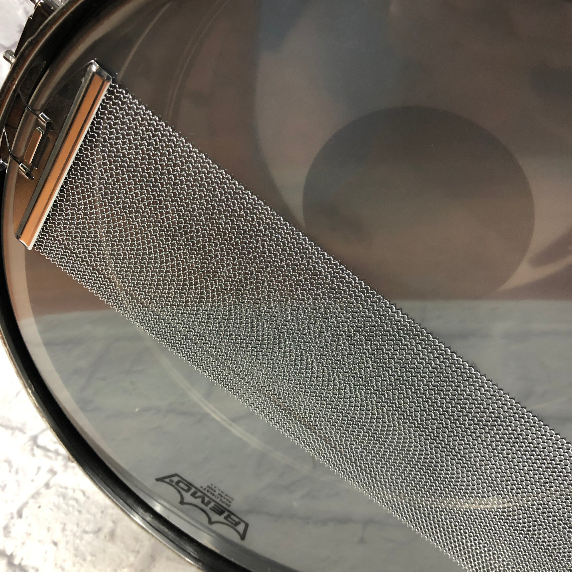 Tama Metalworks Nickel-Plated 14in Black Steel Snare Drum