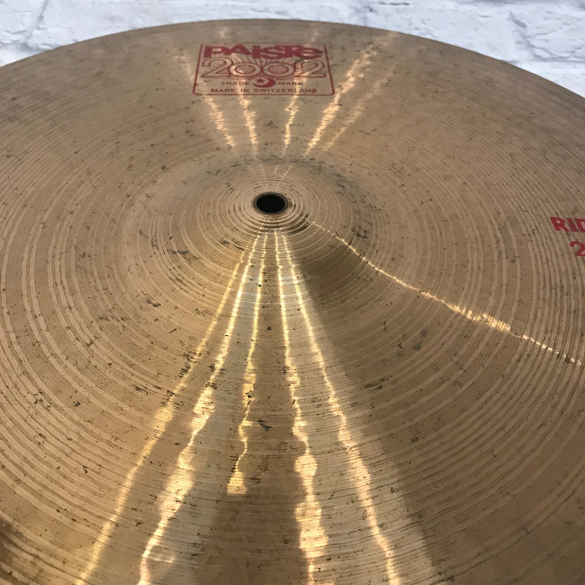 Paiste 2002 20in Ride Cymbal