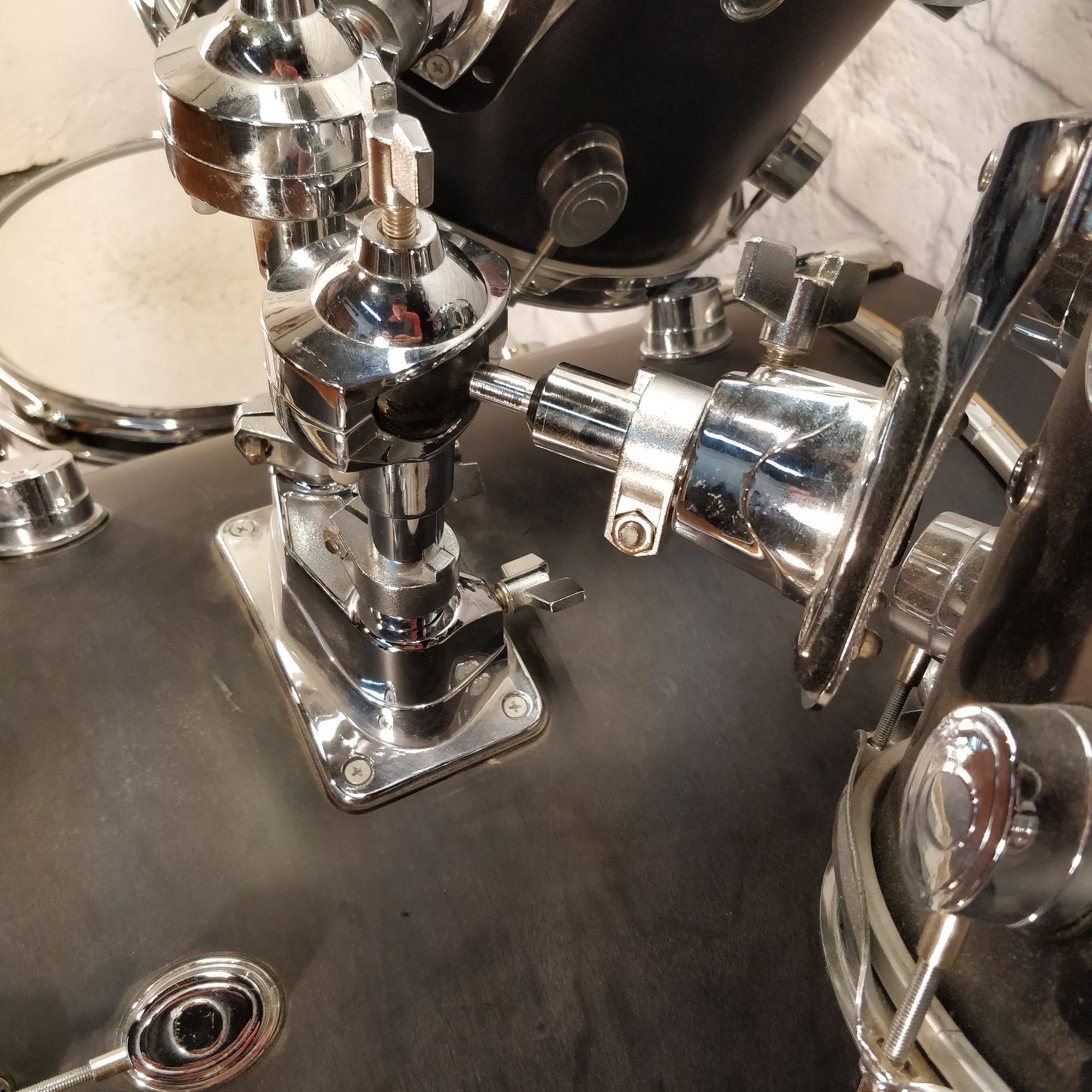 PDP FS Series 4 Piece Drum Kit (Dark Gray Satin) 22 14 12 10