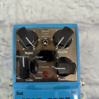 NuX Mod Core Deluxe Chorus Vibrato Tremolo Phaser Rotary Pedal