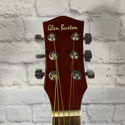 Glen Burton GA204BCO-BK Acoustic Guitar