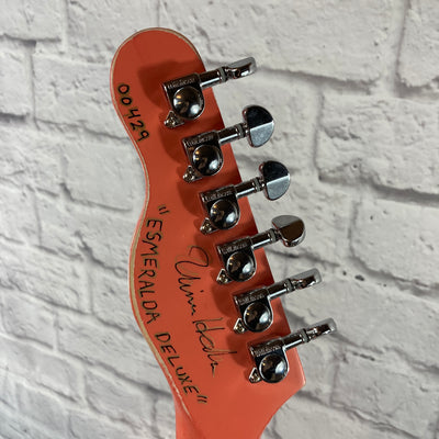 Harden Engineering Esmerelda Deluxe T-Style Pink Electric Guitar