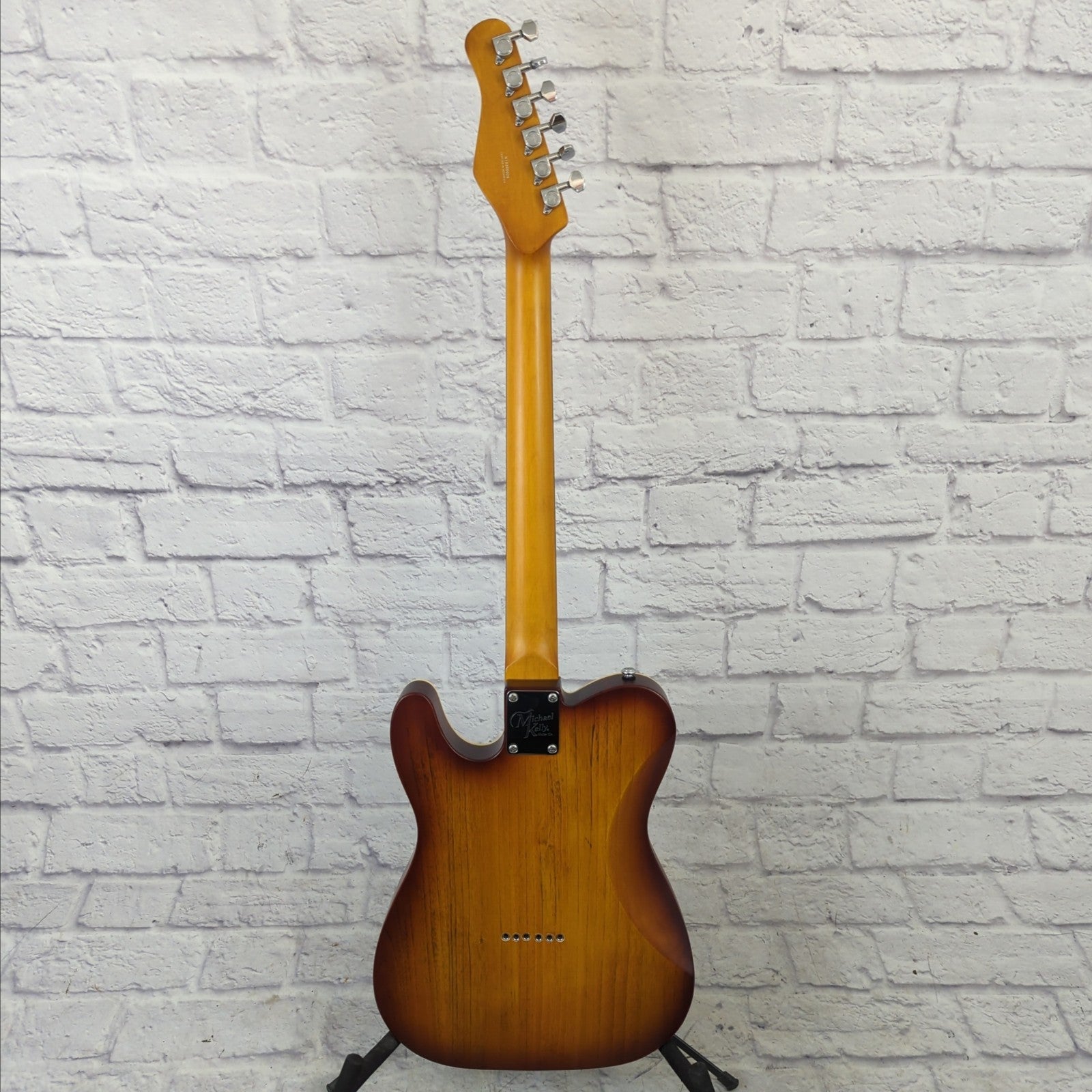 Michael Kelly '53 Open Pore Electric Guitar, Ebony Fingerboard Tobacco Sunburst
