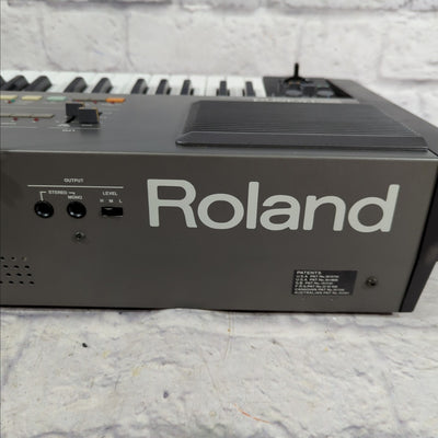 Vintage 1980s Roland HS-60 SynthPlus 60 Synthesizer with Case