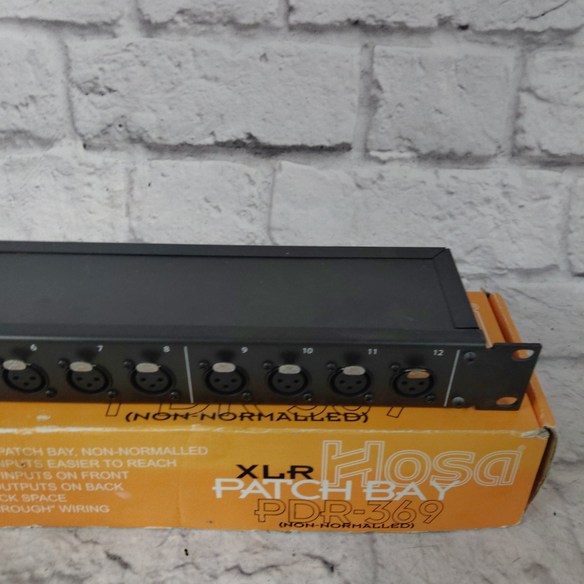 Hosa PDR-369 Rack XLR Patchbay