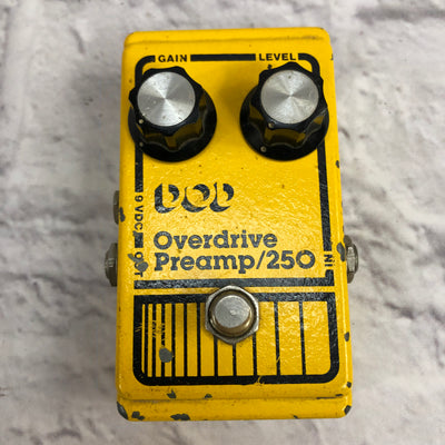 DOD Vintage 1981 Overdrive Preamp 250 Distortion Pedal
