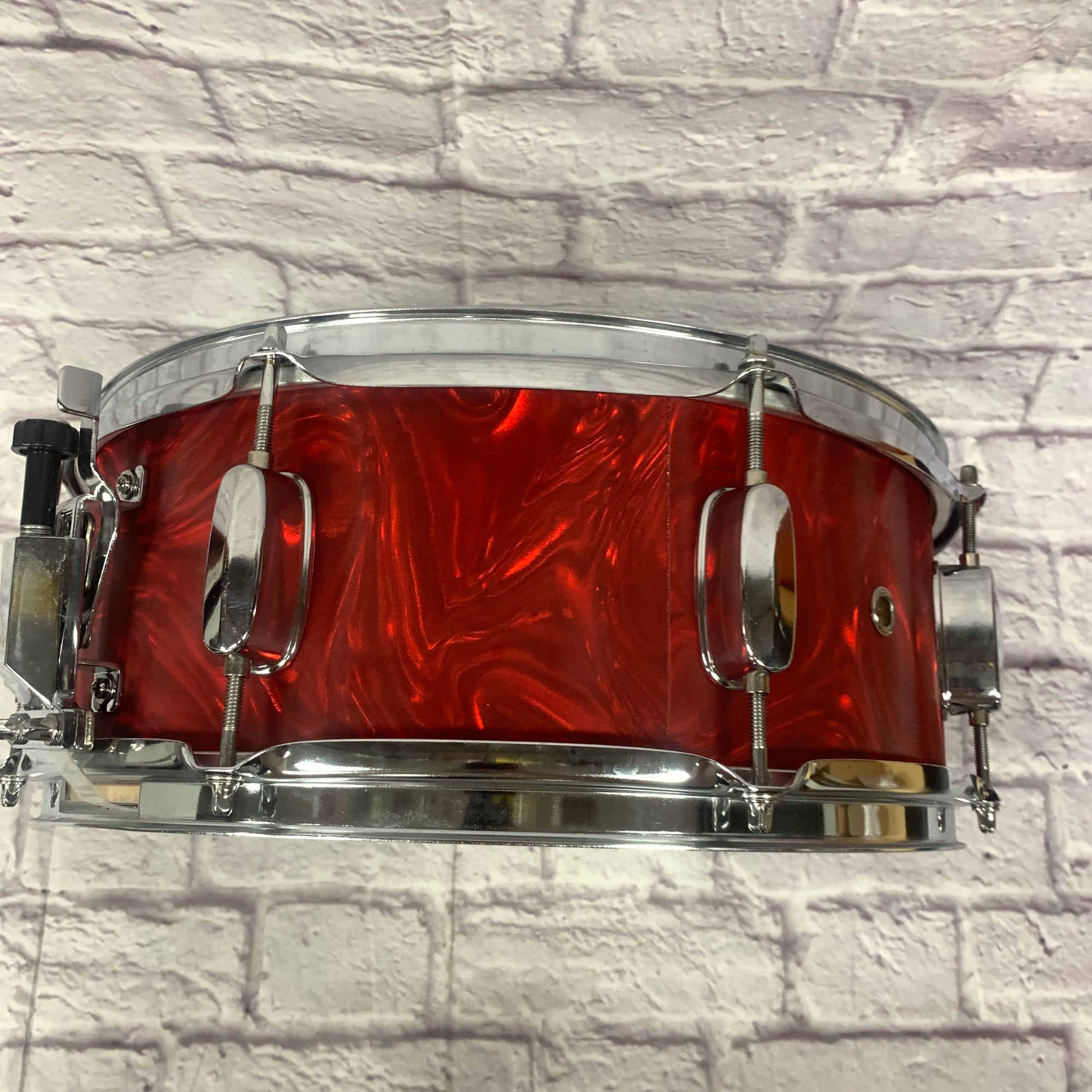 Mapex 14 x 5.5 Red Satin Flame Snare Drum