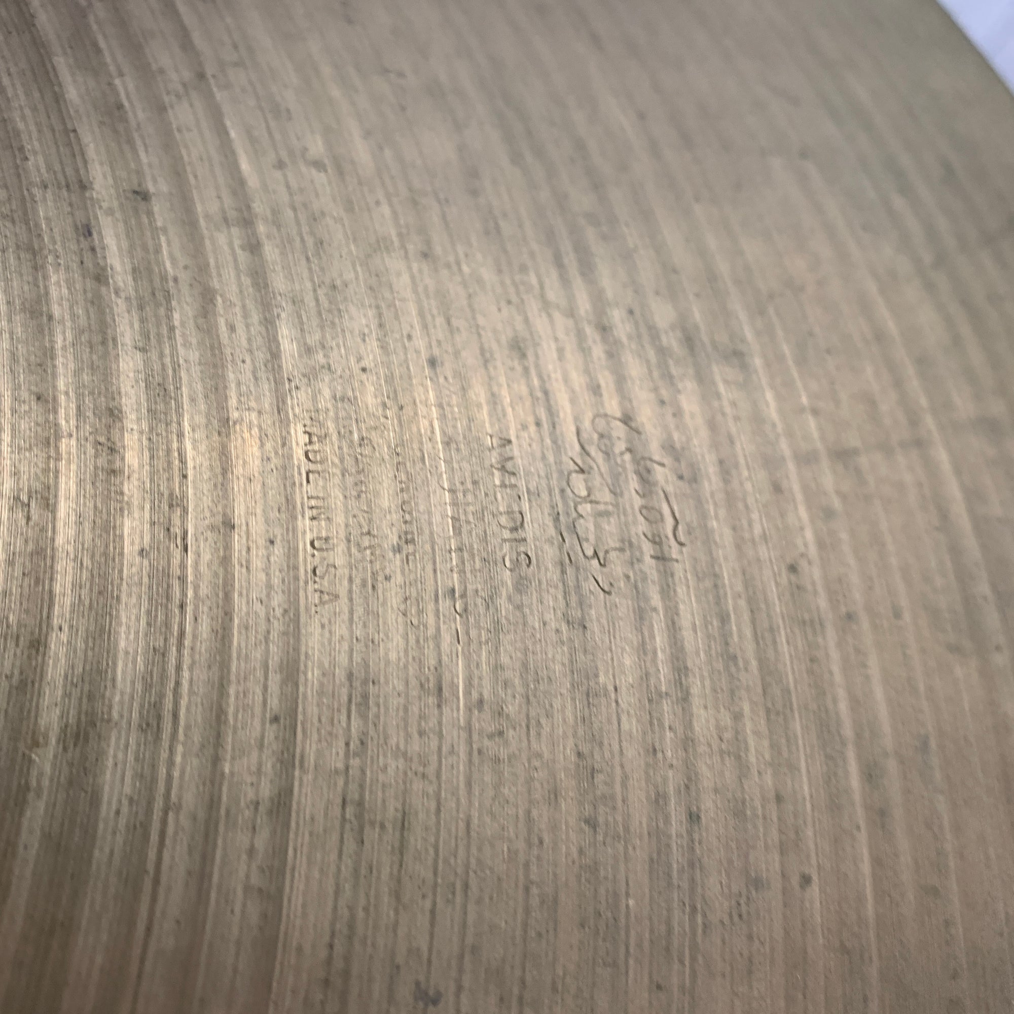 Zildjian 21" Avedis Rock Ride Hollow Logo Ride Cymbal