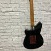 Reverend Double Agent Black Electric Guitar