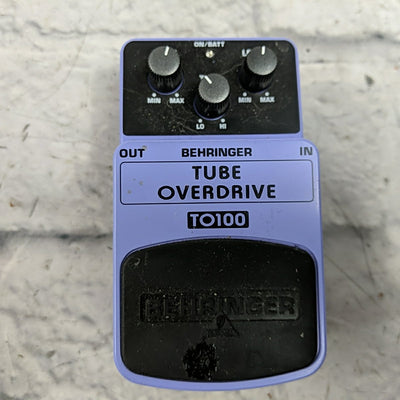 Behringer TO100 Tube Overdrive Pedal