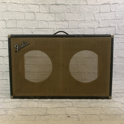 Unloaded Fender Closed-Back (Bandmaster?) 2x12 Cabinet AS IS