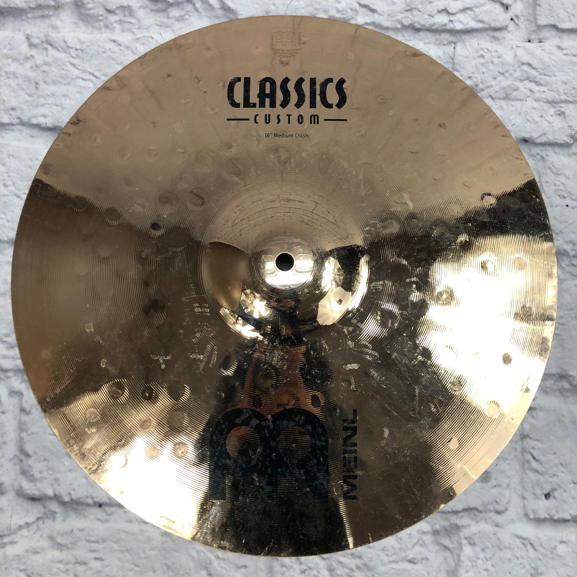 Meinl 16in Custom Classic Medium Crash Cymbal