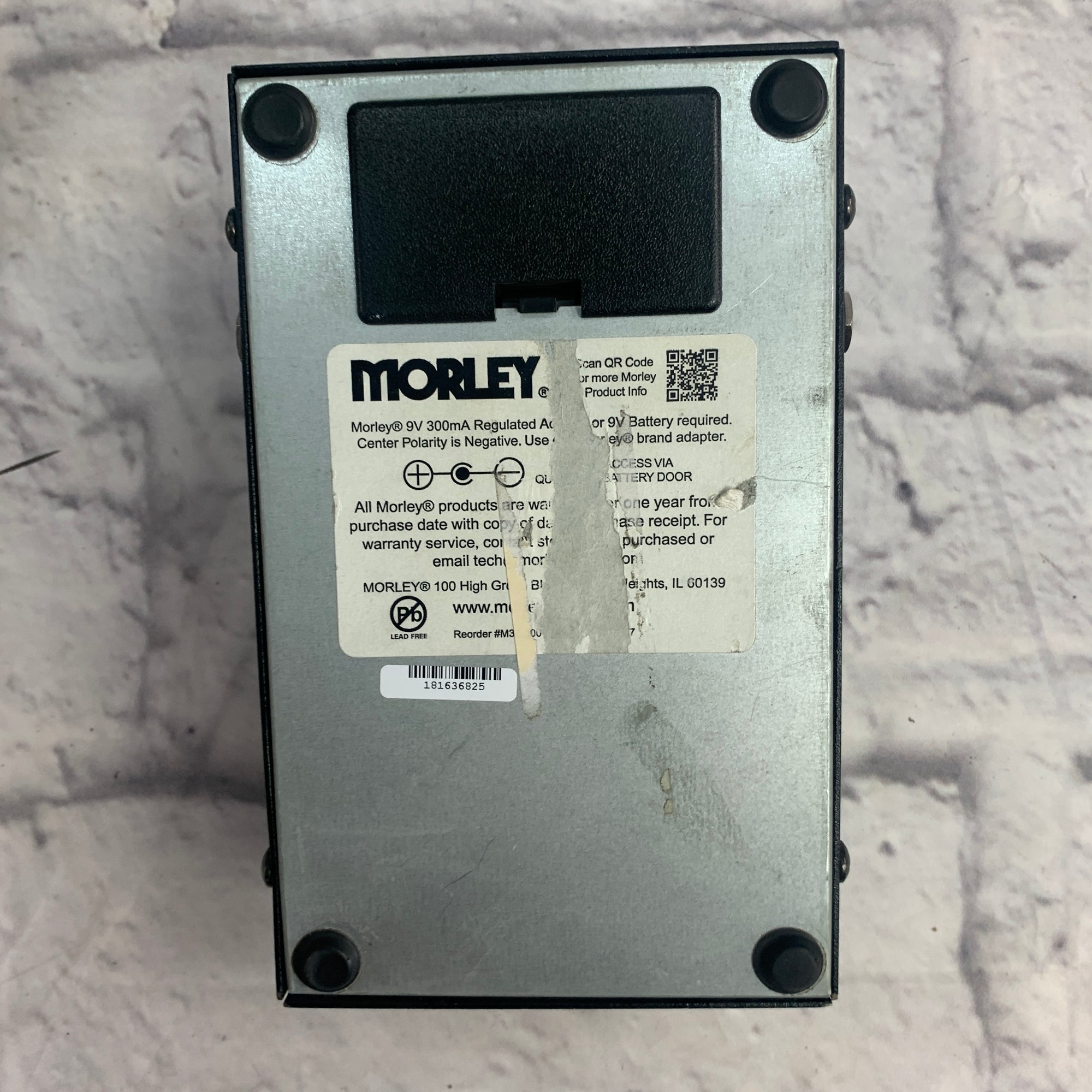 Morley Mini Maverick Switchless Wah Wah Pedal