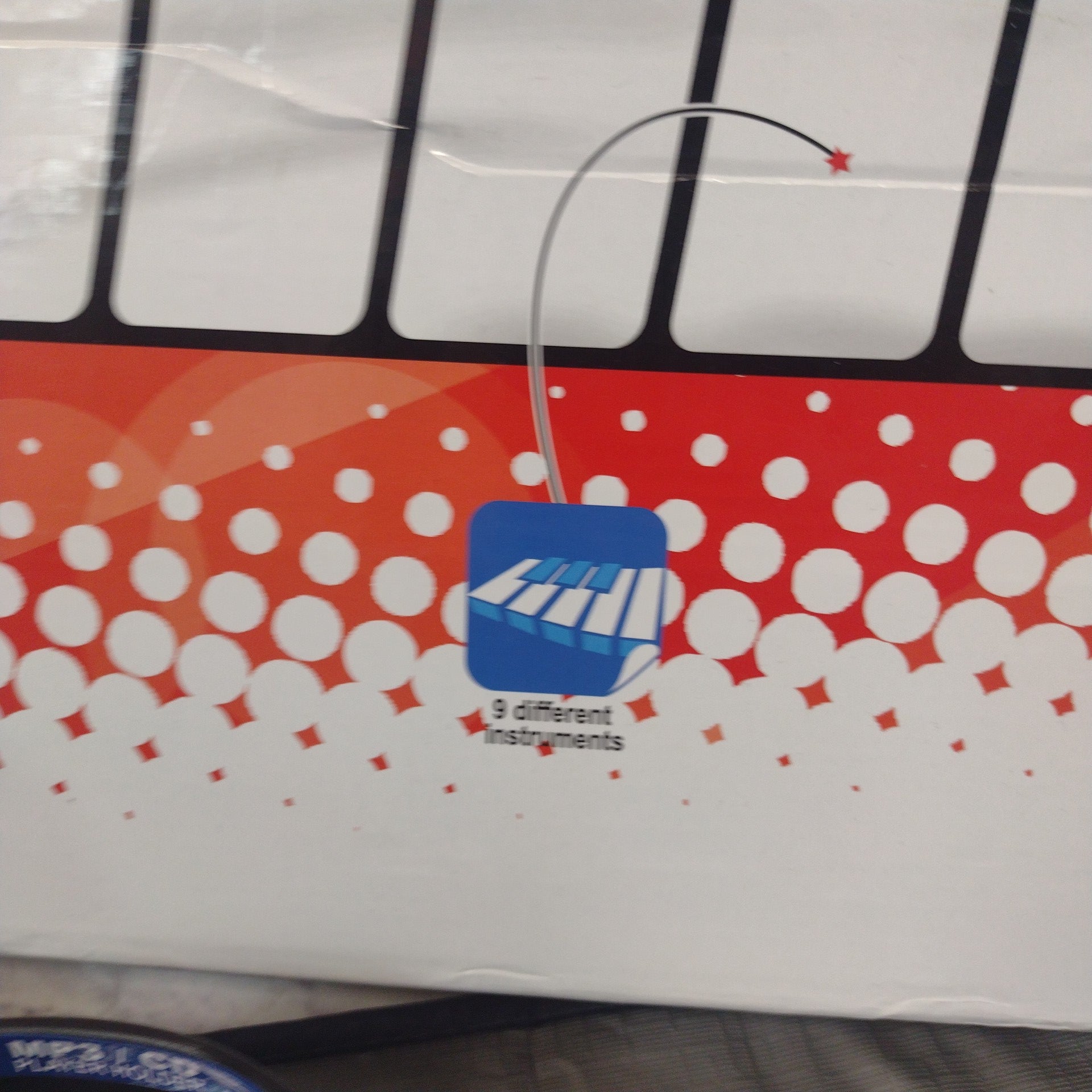 Unknown Zippy Mat Jumbo Electronic Keyboard Floor Mat