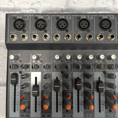 Behringer Xenyx 1002B 10-Channel Battery Powered Mixer