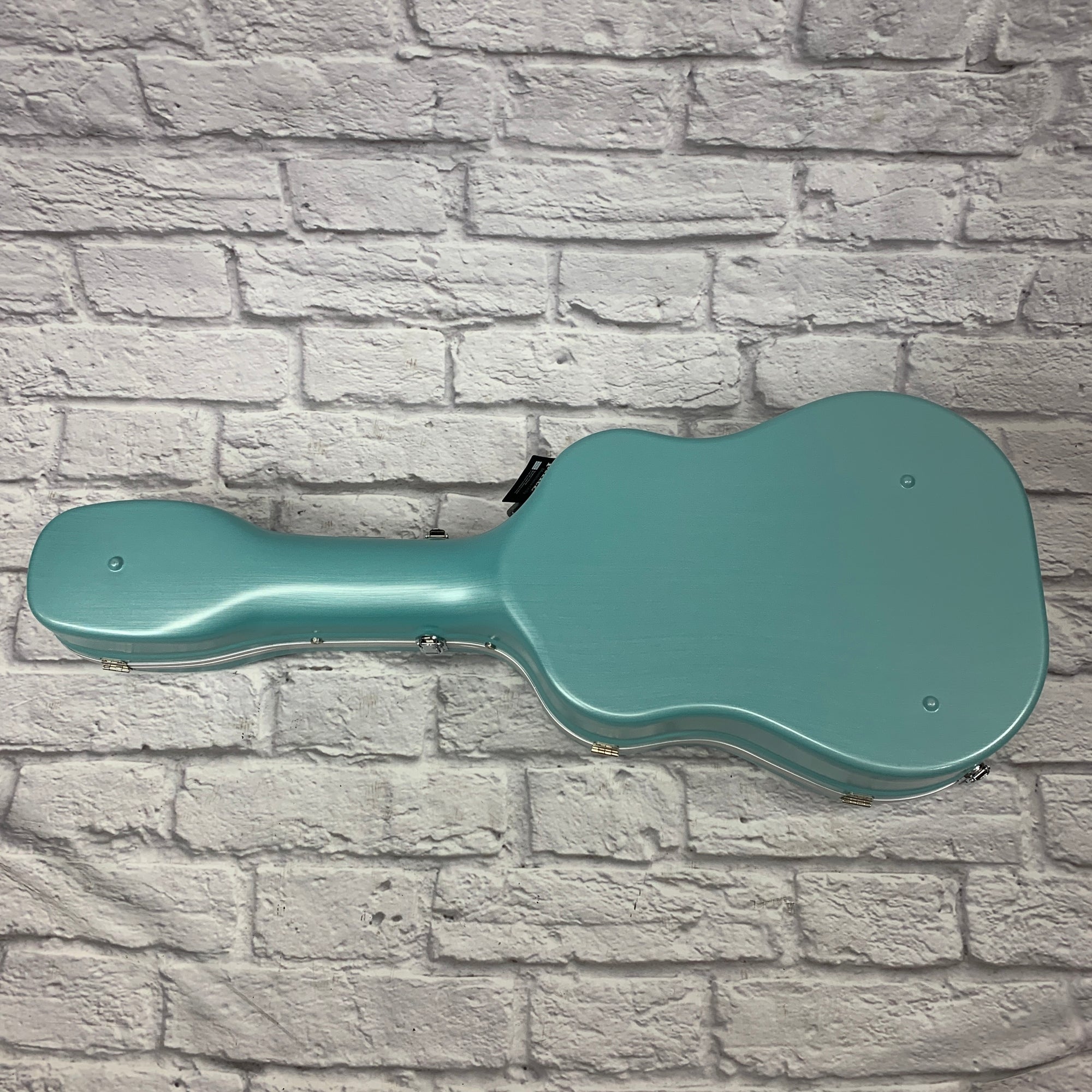 Phitz Standard Dreadnought Acoustic Guitar Hard Case, Teal