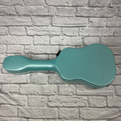 Phitz Standard Dreadnought Acoustic Guitar Hard Case, Teal