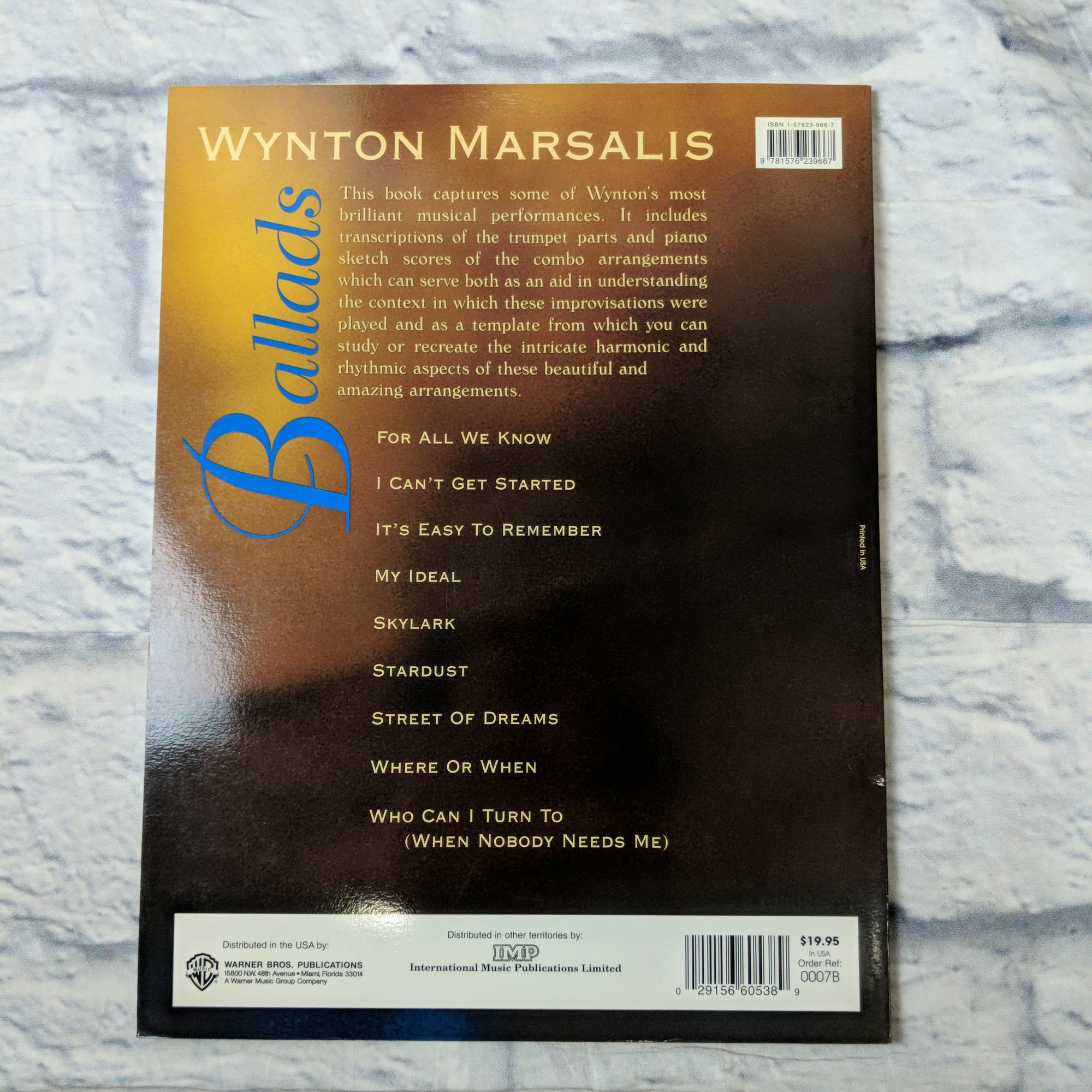 Alfred WYNTON MARSALIS BALLADS