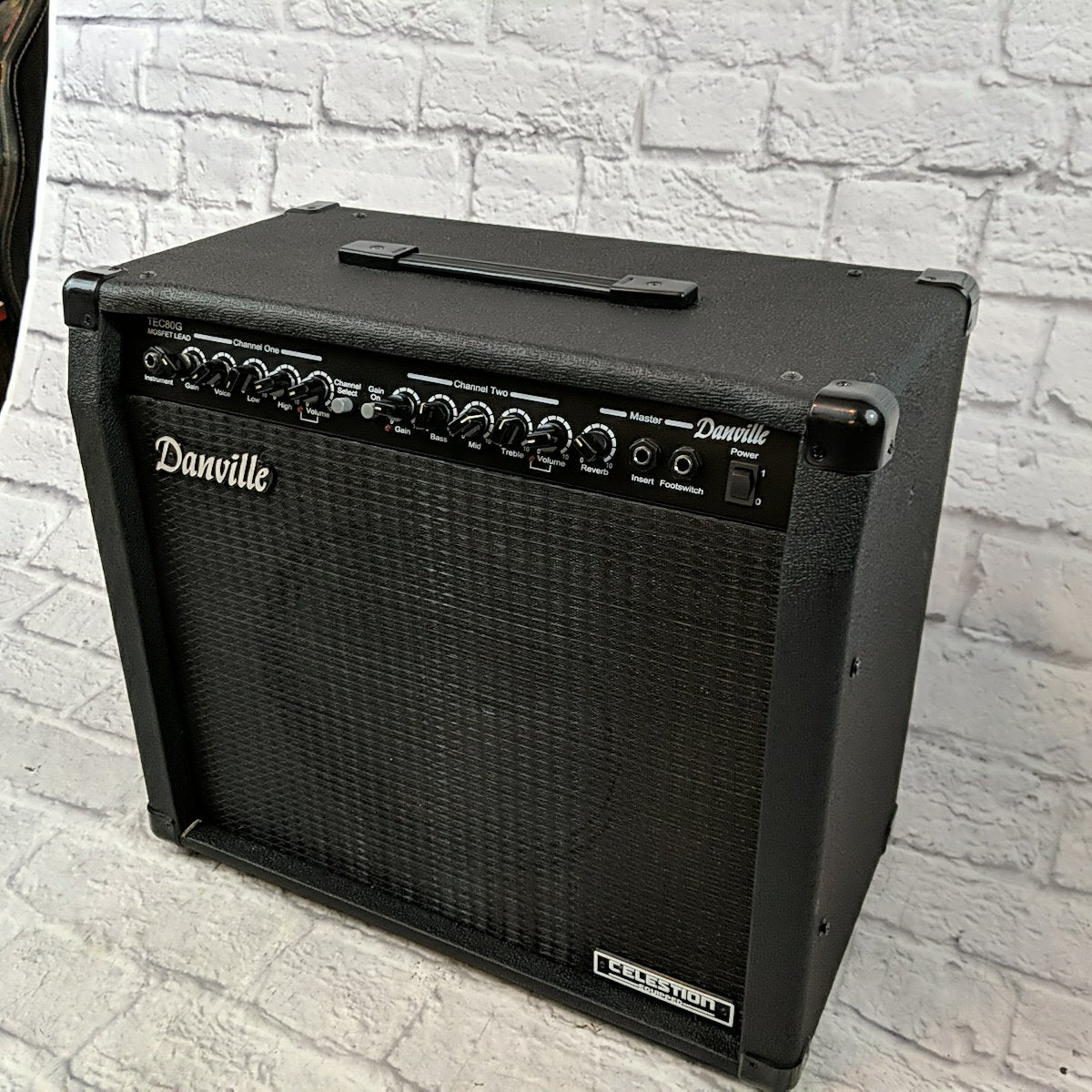 Danville TEC80G Mosfet Lead 112 80W Guitar Combo Amp w/ Celestion G12P-80