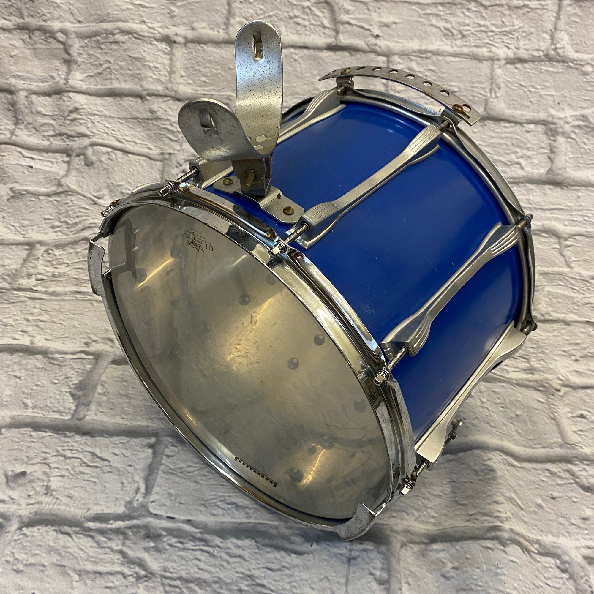 Ludwig 14x10 Challenger Marching Snare Drum Blue