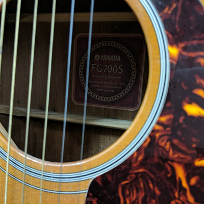 Yamaha FG700S SDB Acoustic Guitar