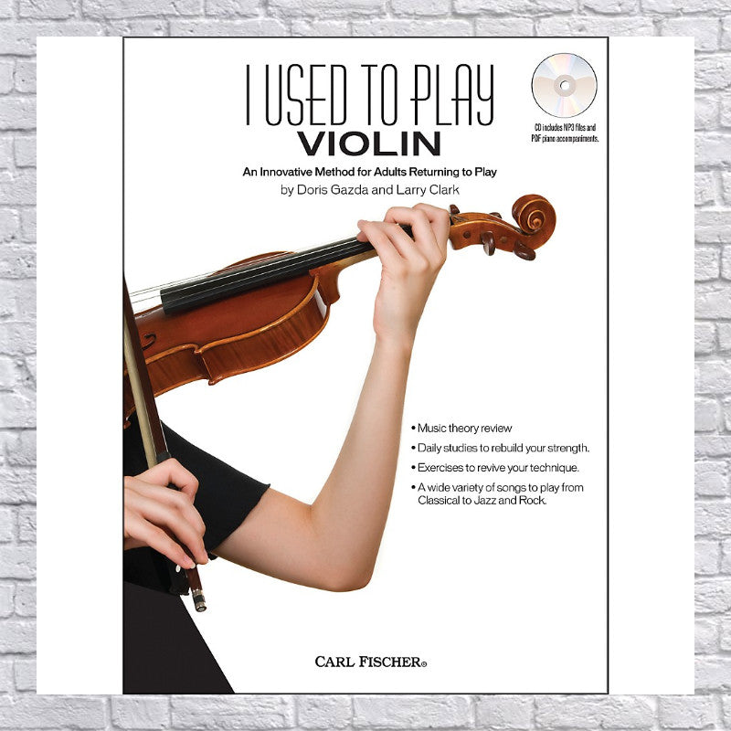 I Used To Play Violin. Sheet Music, Cd