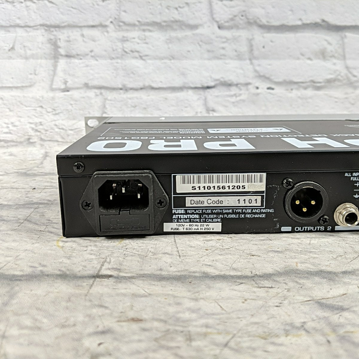 Behringer FBQ1502 Ultragraph Pro Rack Equalizer