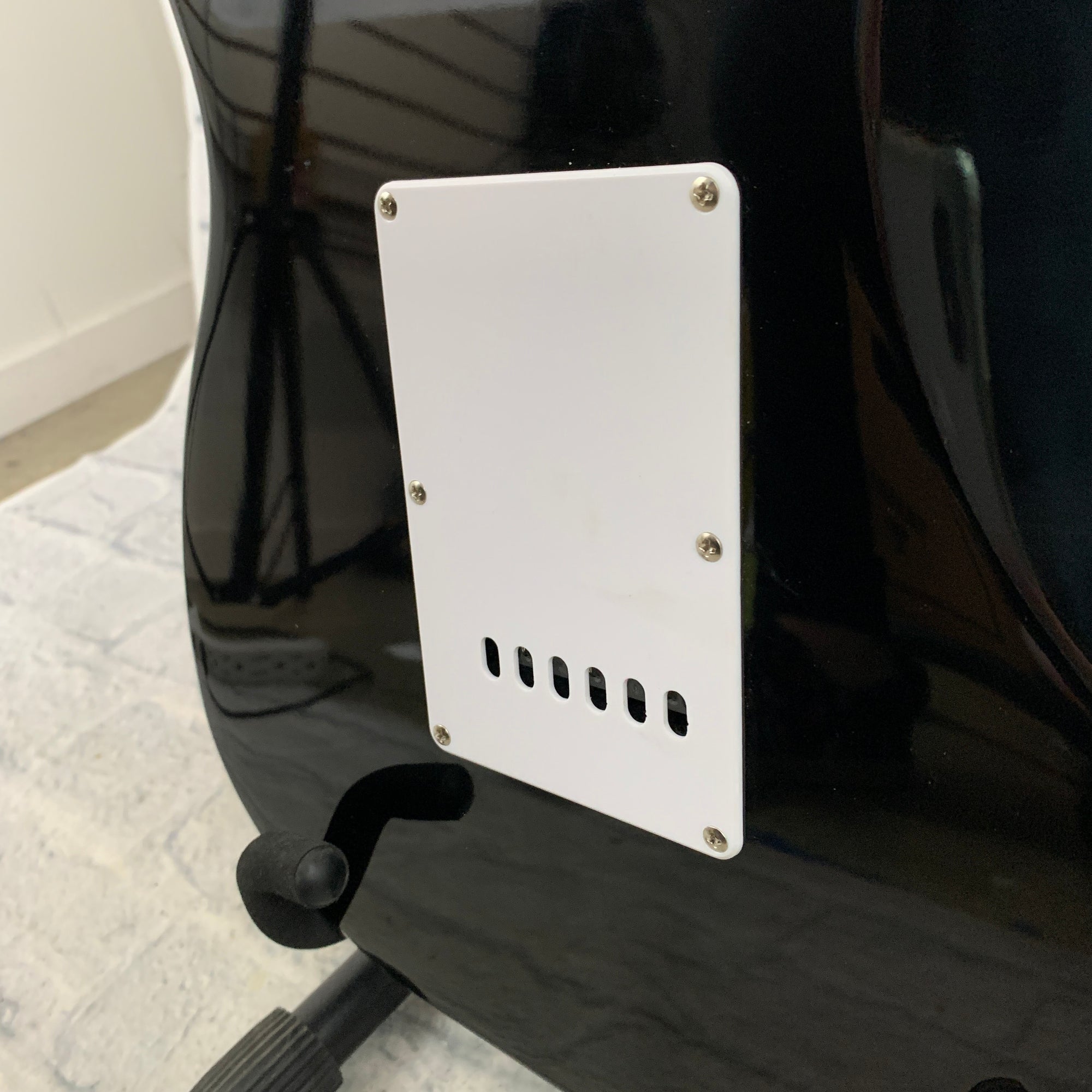 BC Strat Style Electric Guitar Black