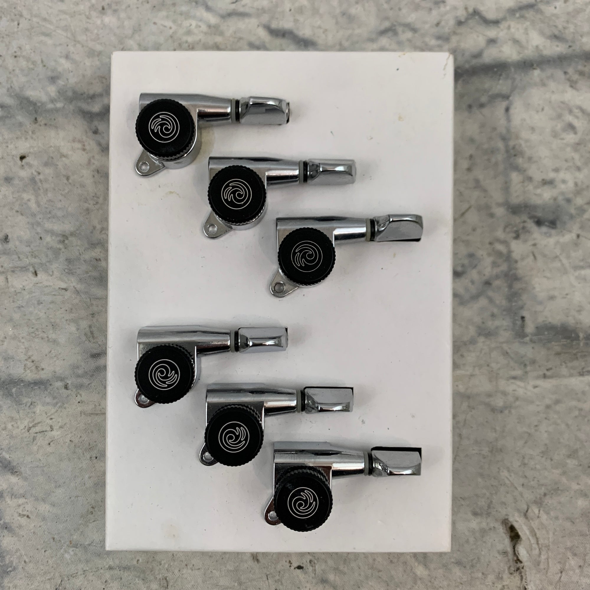 D'Addario Planet Waves Auto-Trim Tuning Machines 6-In-Line (Chrome)