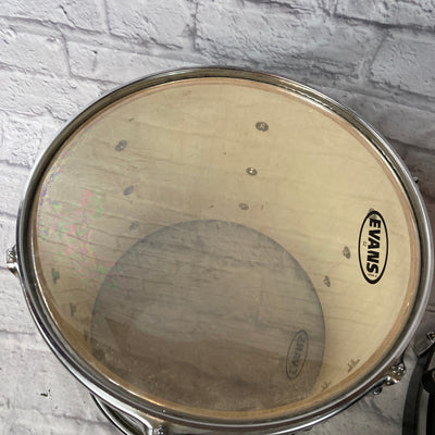 Yamaha Stage Custom 3 Piece Black Drum Kit