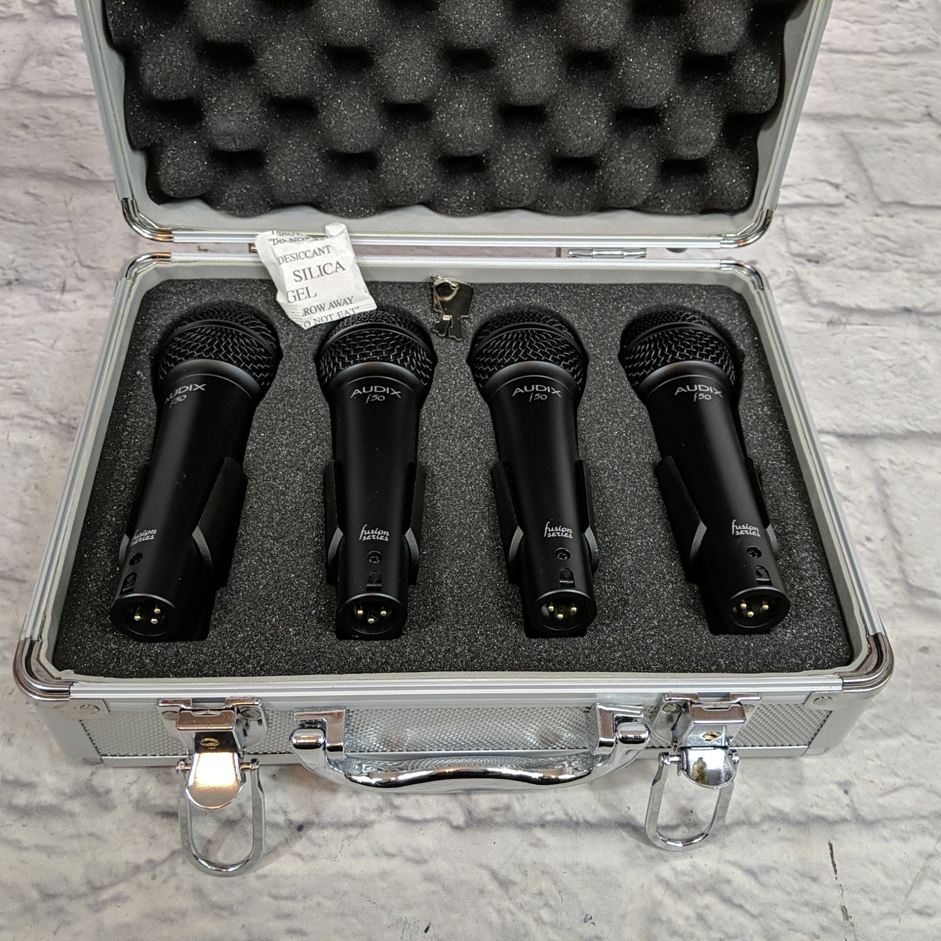 Audix F-50 Band Pack Set of 4 Microphones w/ Flight Case