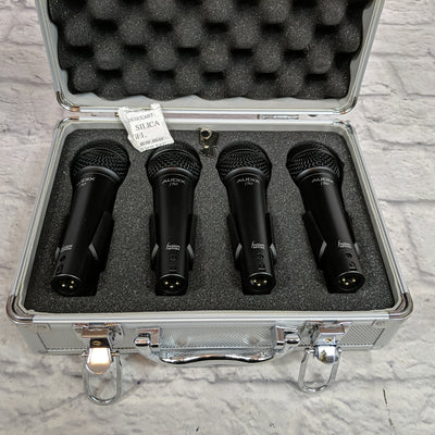 Audix F-50 Band Pack Set of 4 Microphones w/ Flight Case