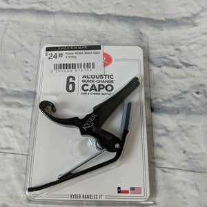 Kyser KG6B Black capo 6 string
