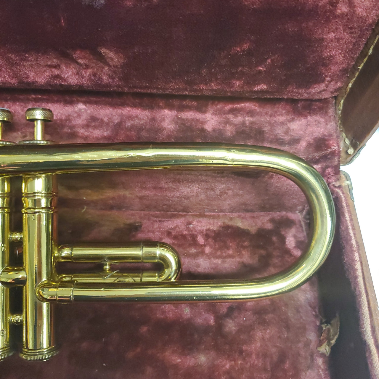 Harry Pedler and Suns American Triumph trumpet with case