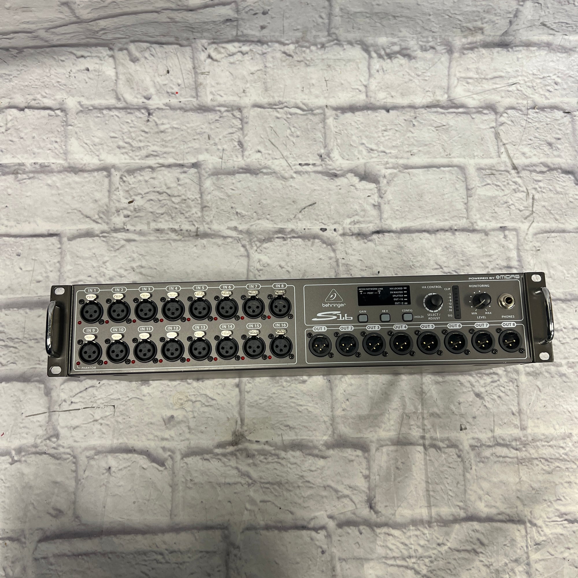 Behringer S16 I/O Box with Midas Preamps