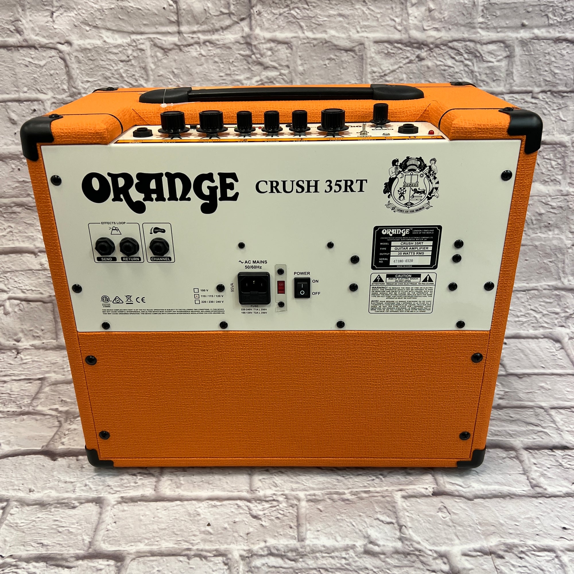 Orange Amps Crush 35RT Guitar Combo Amp