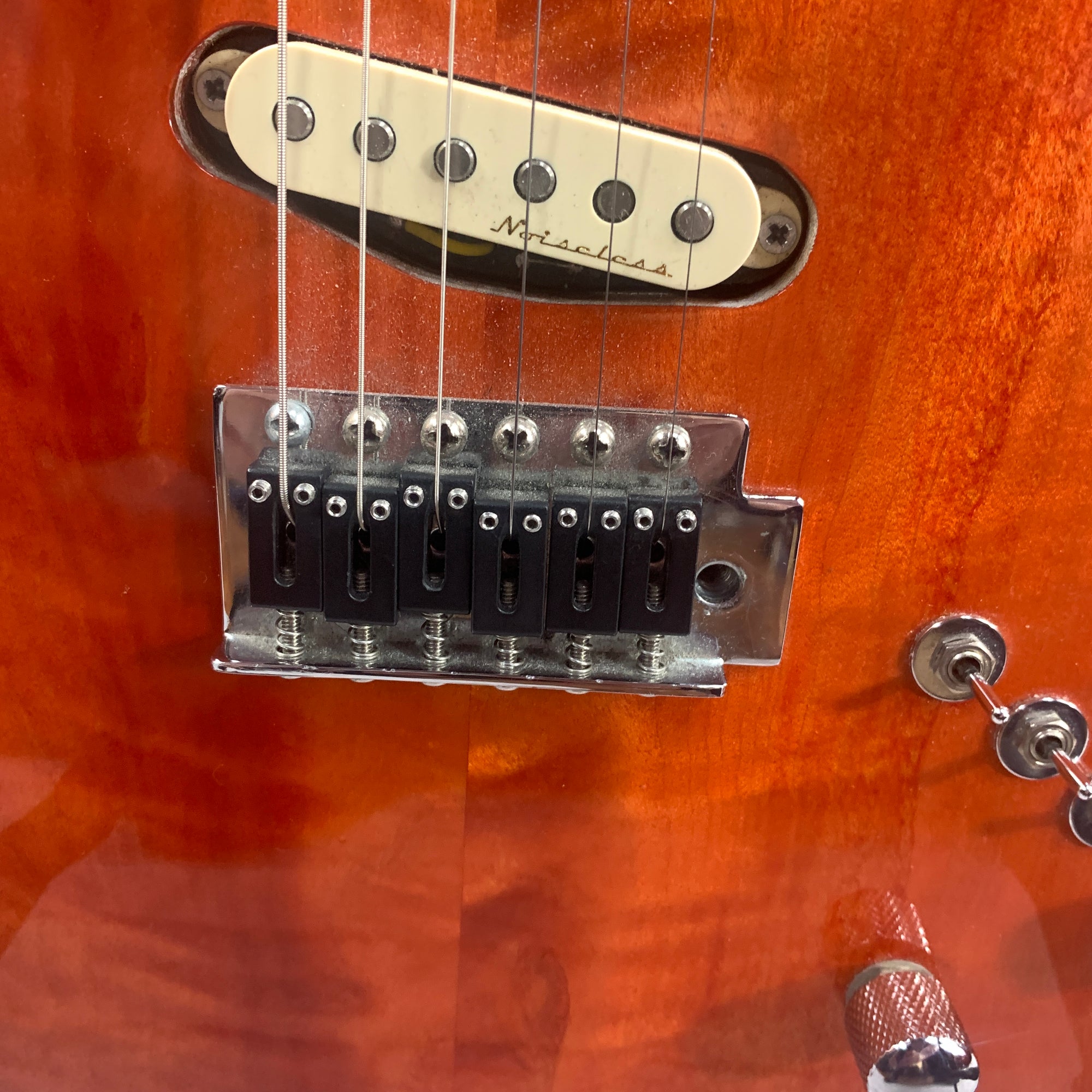 Unknown T Style Partscaster with Fender Vintage Noiseless Pickups