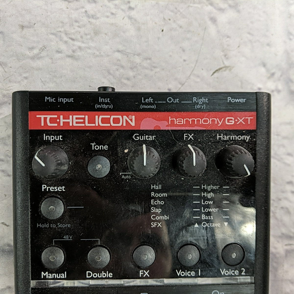 TC Helicon Harmony G-XT Vocal Effect Pedal