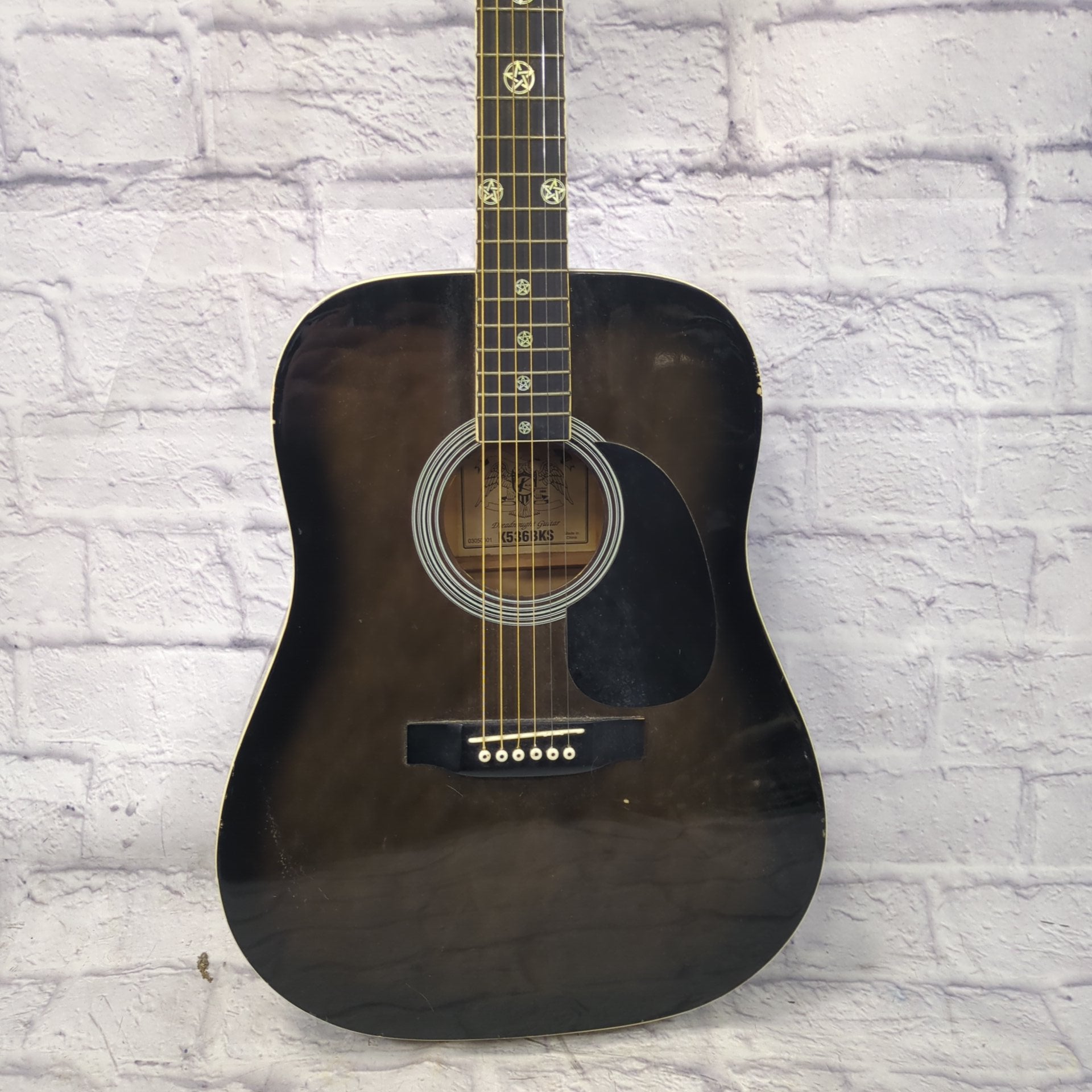 Kay 536 BKS Acoustic Guitar