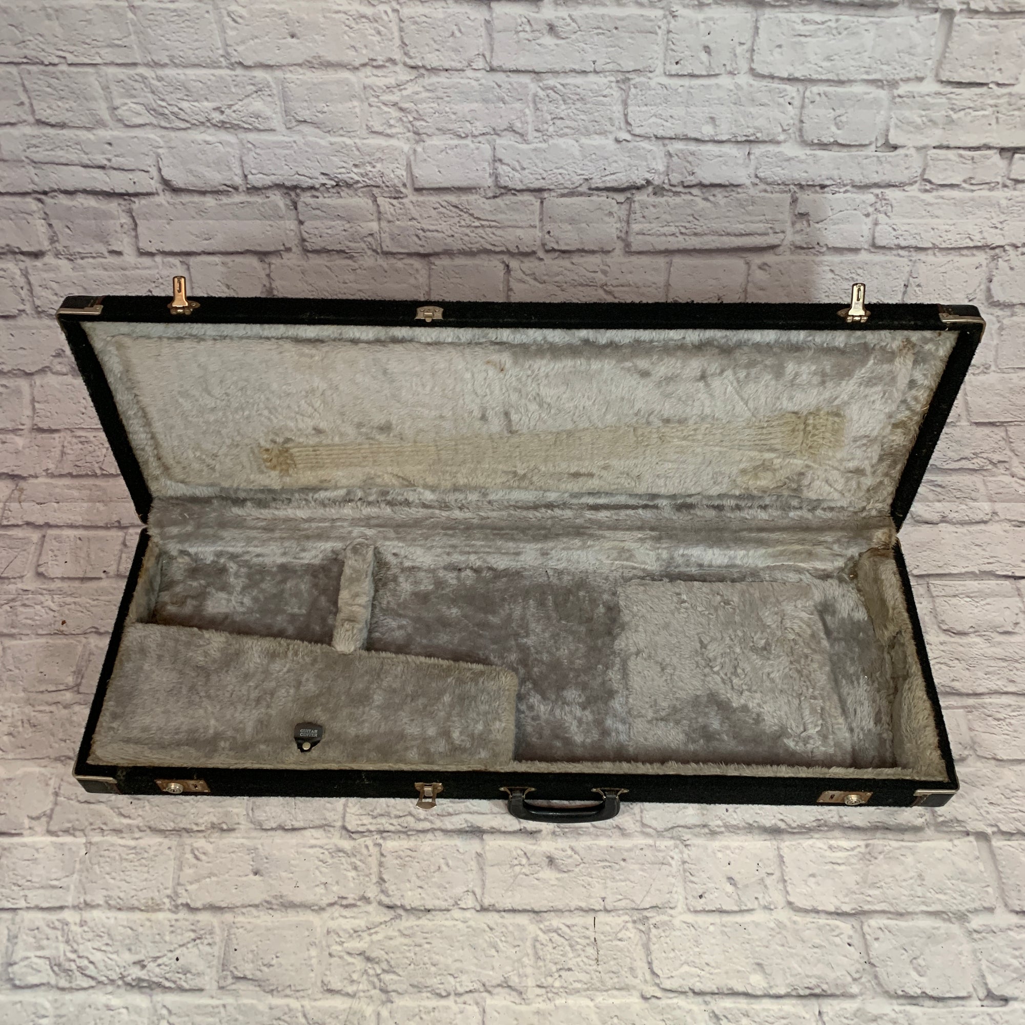 Vintage Carpeted Guitar Hard Case