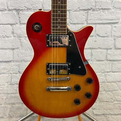 Crestwood LP Style Electric Guitar - Cherry Sunburst MIK