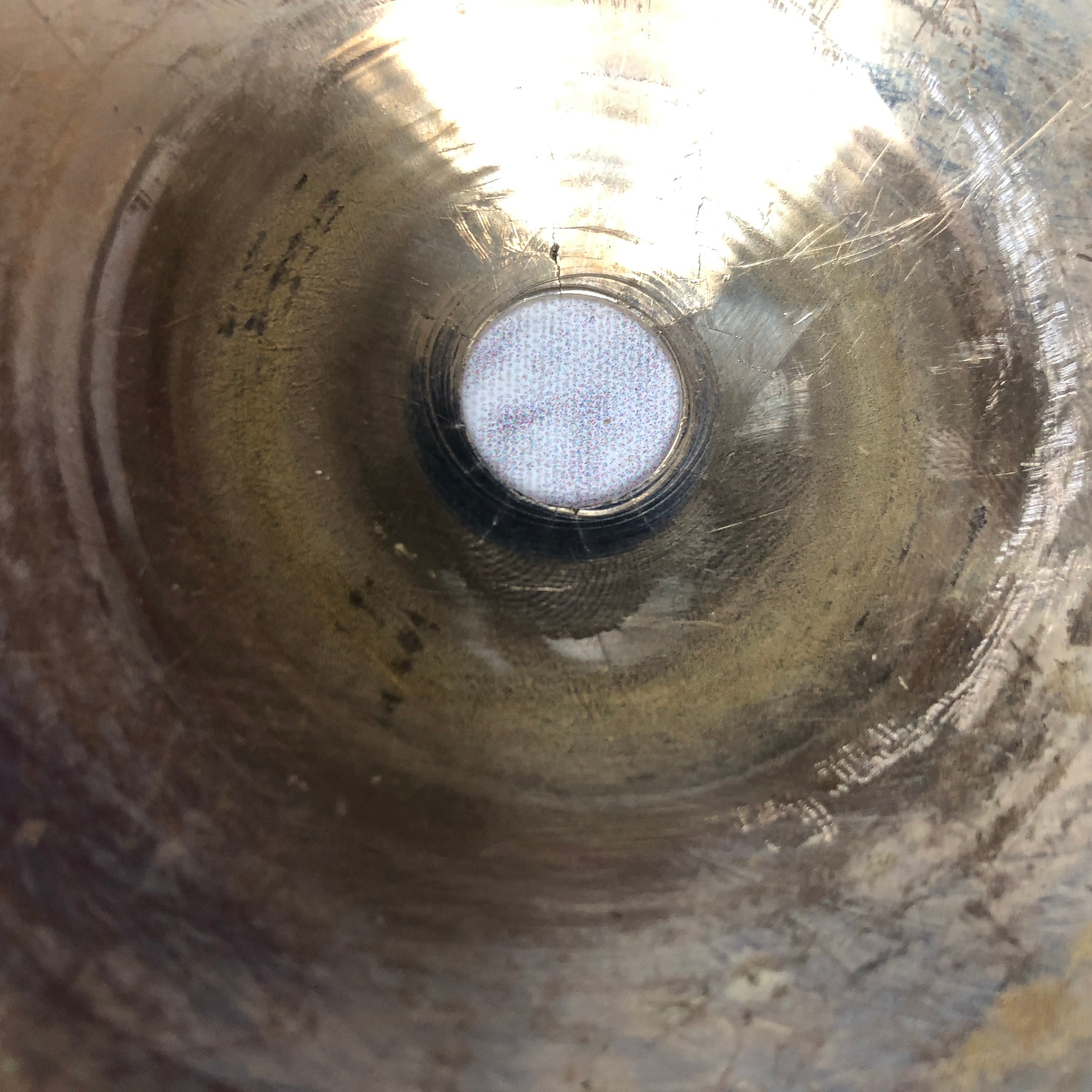 Sabian 16in AAX Stage Crash Bell Cracks