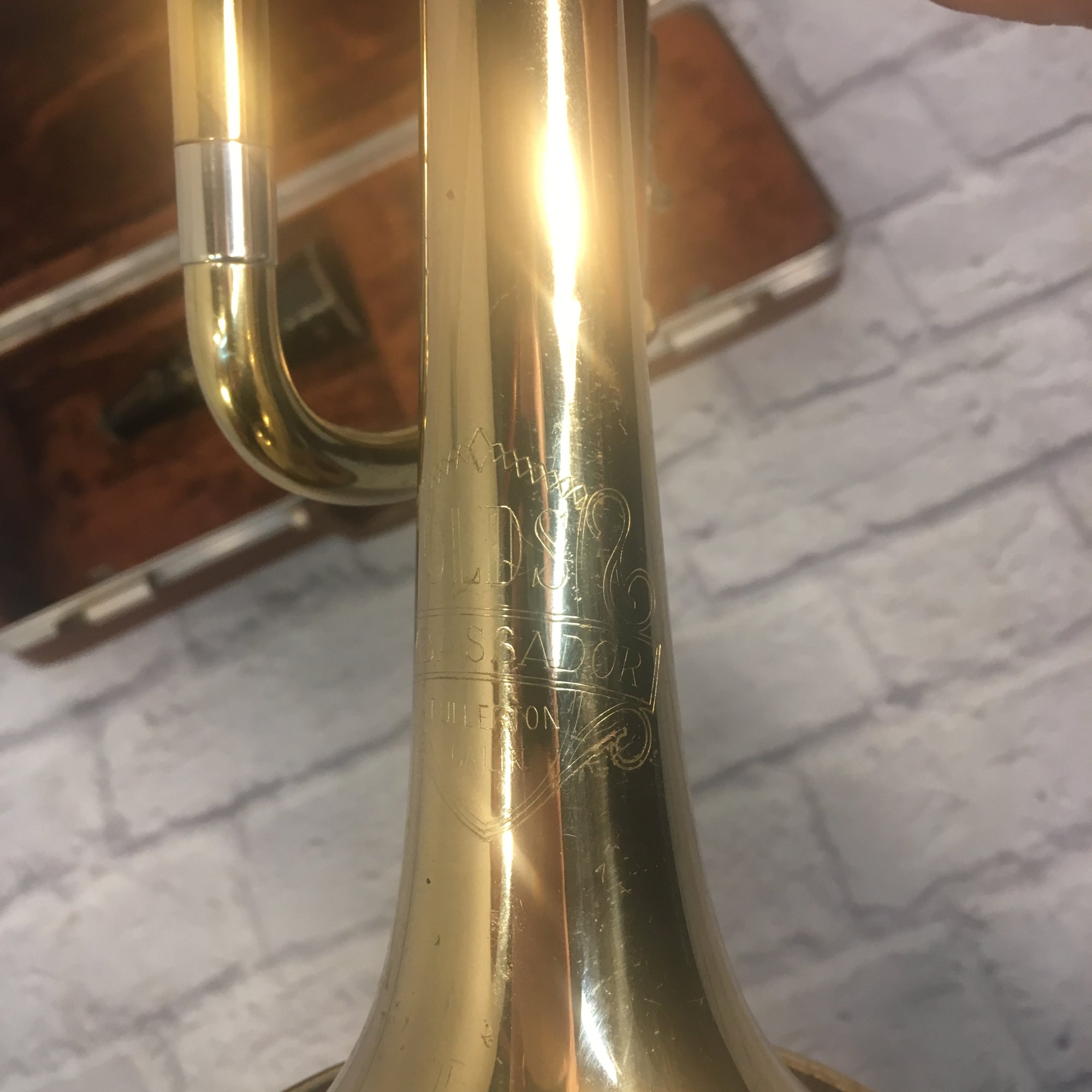 1964 Olds Ambassador Trumpet w Case and Mouthpieces