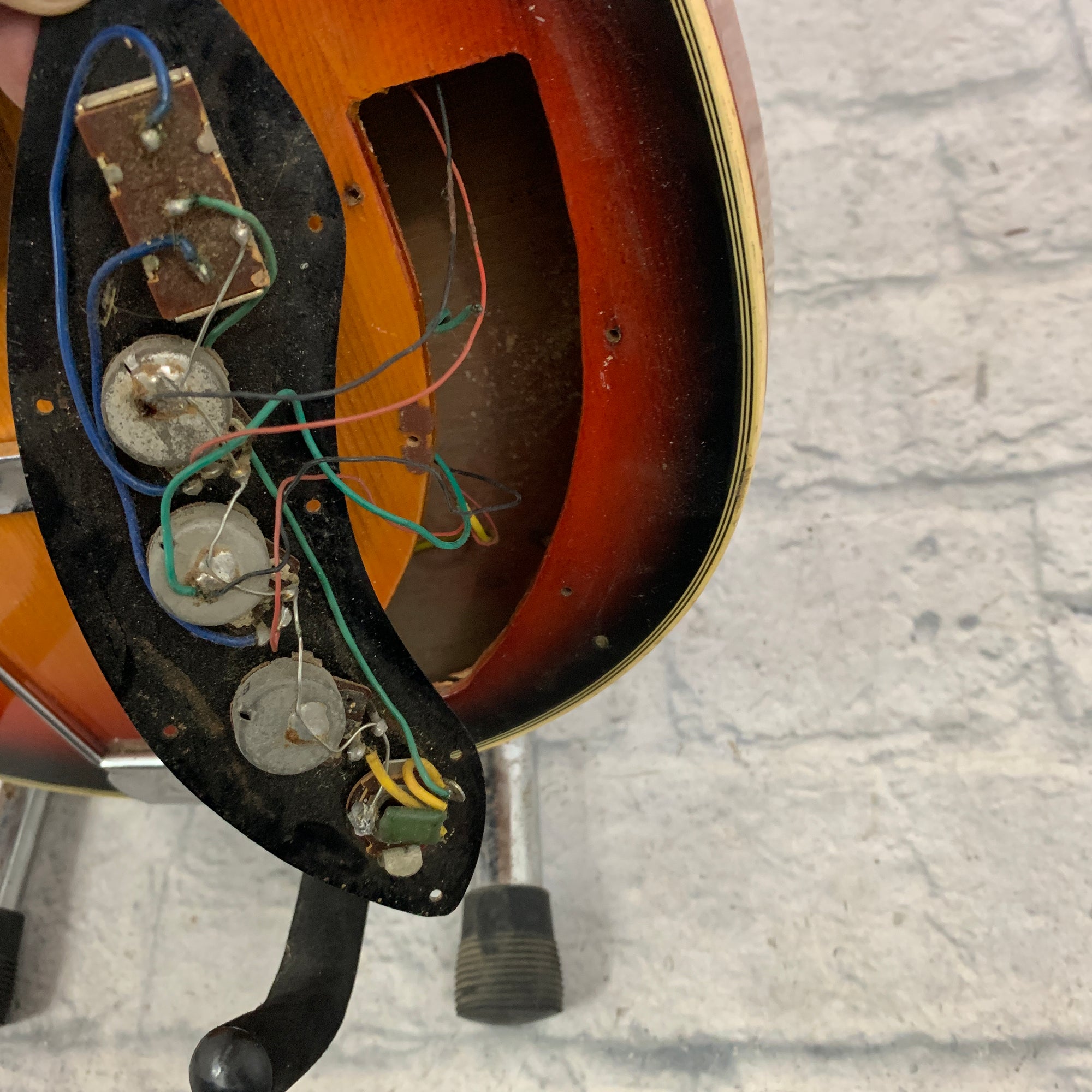 Teisco EB-200W 4 String Bass Guitar Body