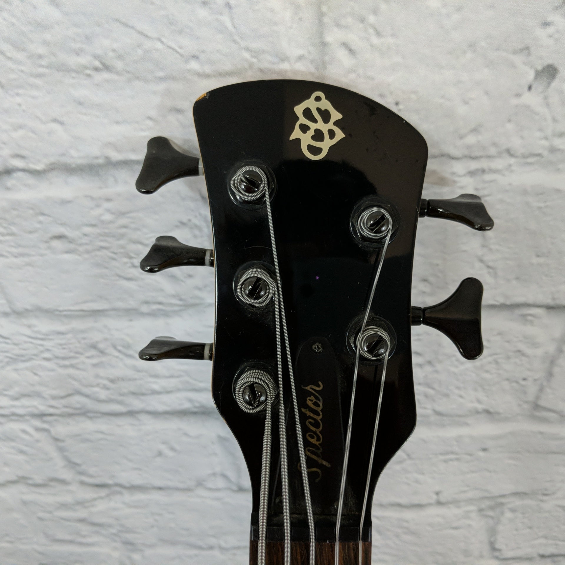 Spector Legend 5 String Bass Trans Black Quilt Finish