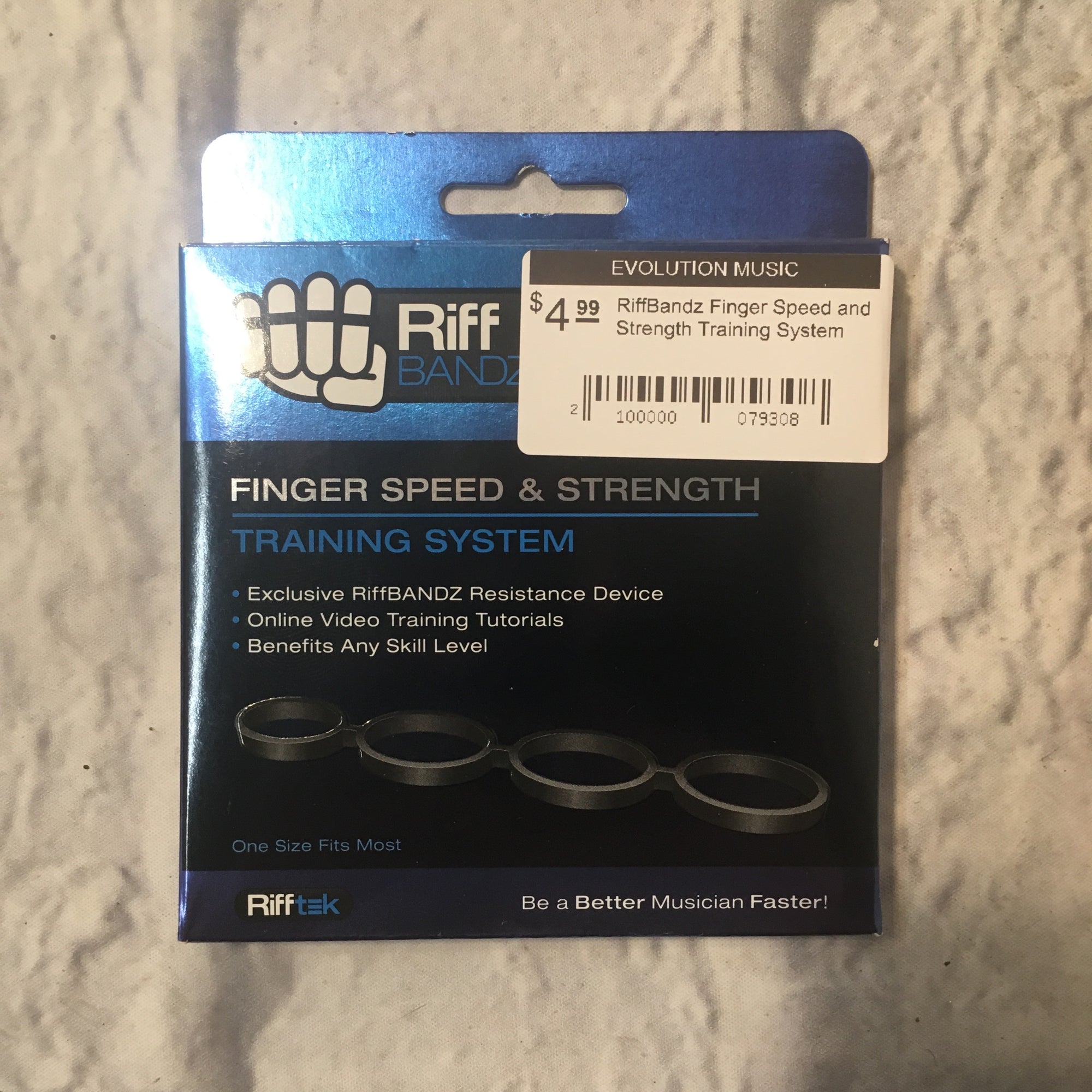 RiffBandz Finger Speed and Strength Training System